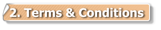 2. Terms & Conditions